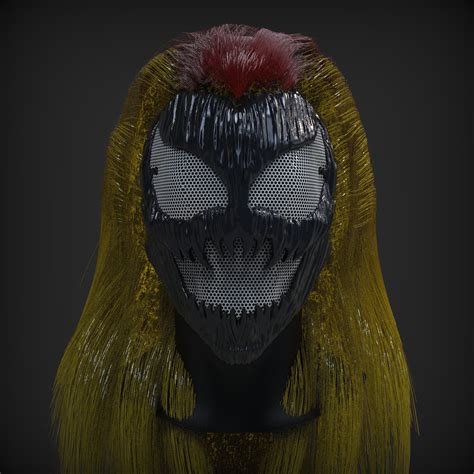 PPC Scream Symbiote Face Shell V1 - Etsy