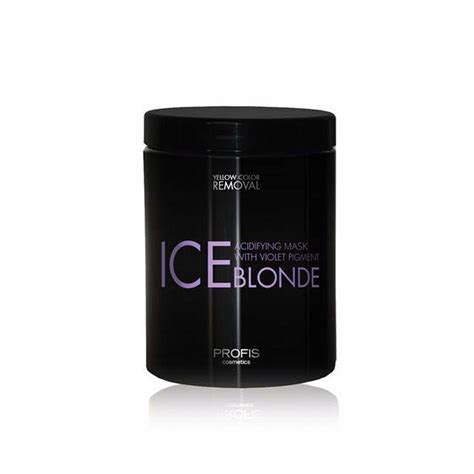 Profis Cosmetics Ice Blonde 1000 ml maska 5906801000285 Cena Opinie Maski do włosów