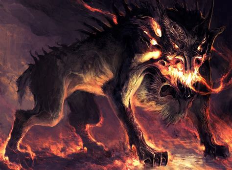 hellhound wallpapers top  hellhound backgrounds wallpaperaccess