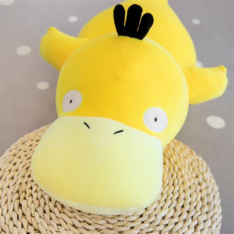 TAKARA TOMY 포켓몬 큰 고라파덕 베개, 귀여운 만화 고라파덕 봉제 장난감, 포켓몬 인형, 아기 생일 선물, 20 ...