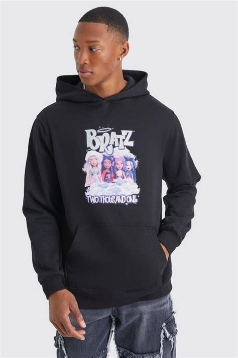 Oversized Bratz Tour License Hoodie Boohoo Usa