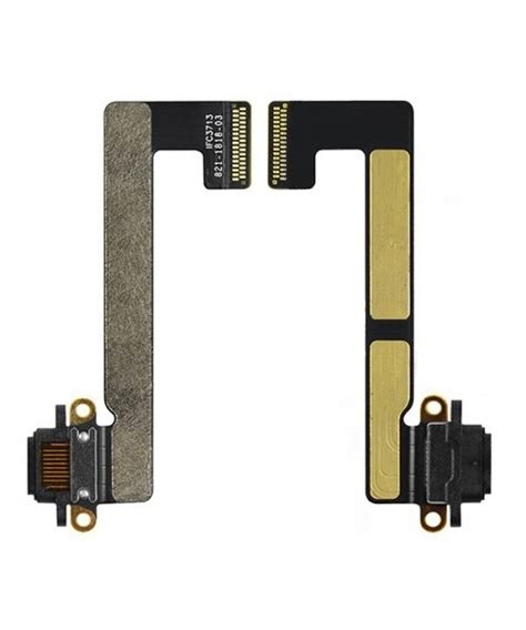 Flex Conector Carga Para Ipad Mini 2 Negro Repuesto De Tablet