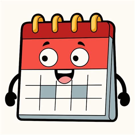 cartoon calendar illustration images    freepik