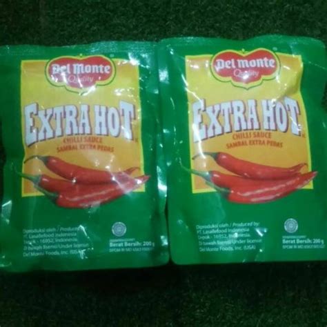 Jual DELMONTE SAUS SAMBAL EXTRA HOT Jakarta Selatan Bintang FrozenFoods Tokopedia