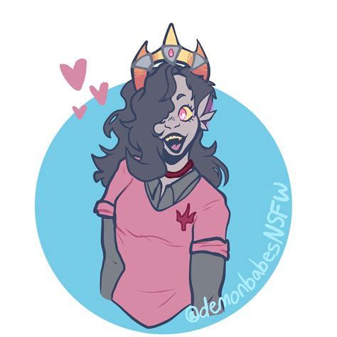 Demon The Gay MDNI On Twitter Ive Never Introduced My Old Homestuck Oc On Here Here