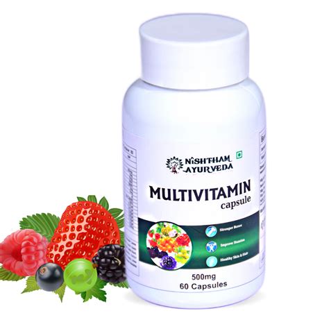 Multivitamin tablets , 60 tablets for heart and Bones - Nishtham ...