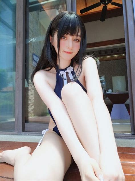 Baiyin 白银 Dark Blue Bikini Baiyin 白银 Dark Blue Bikini Porn Pic