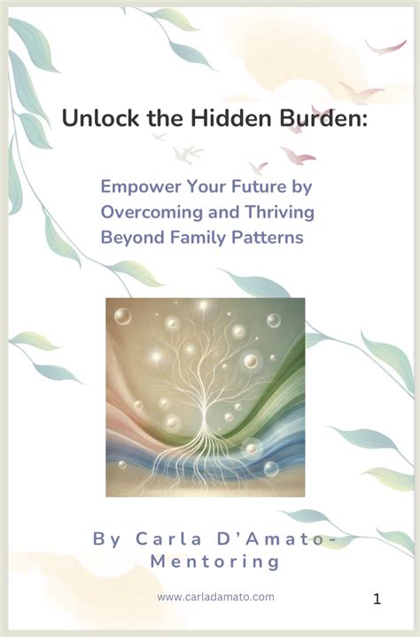 Unlock the Hidden Burden- Empower Your Future by Overcoming and