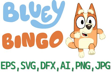 Bluey Wall Art Bluey Svg Bluey Bingo Bluey Theme Bluey The Best