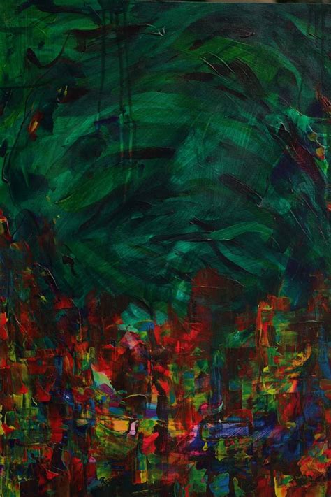 Emerald City Painting By Izzy Scarlet Wilkes Saatchi Art