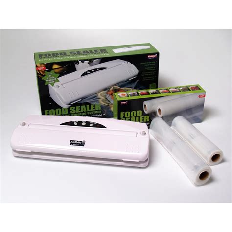 adman food sealer  bonus refill pack white mitre