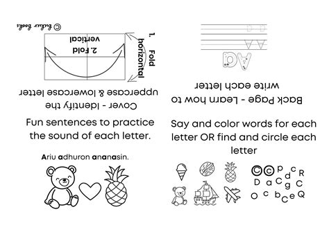 Albanian Alphabet Mini Books Etsy