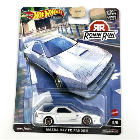 Машинка Hot wheels FPY86 9C7P RONIN RUN Mazda rx7 Subaru Impreza Alloy car model toys qA