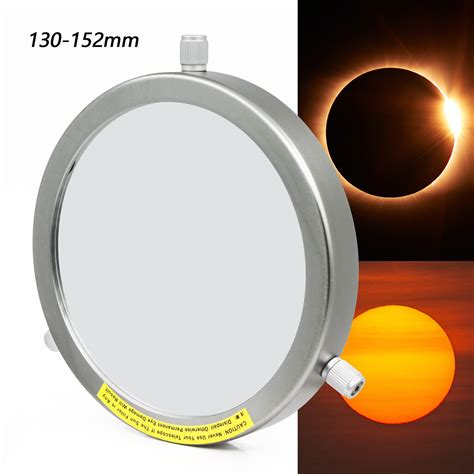 Astromania Deluxe Solar Filter 160mm for Telescope Tubes from 130mm to ...