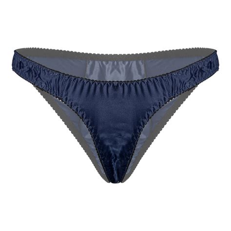 Men G String Briefs Wetlook Underwear Leather Thong Bikini Lace Up Lingeries EBay