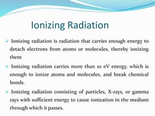 BIOLOGICAL EFFECTS OF RADIATION | PPT