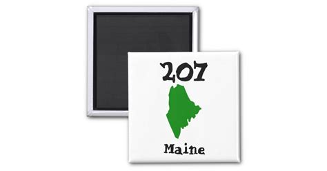 area code  maine magnet zazzle