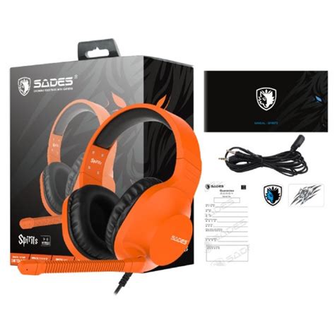Sades SA721 Spirits Gaming Headset Orange in Kuwait | Pre-Order Online ...
