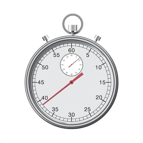 Premium Vector | Stopwatch or chronometer