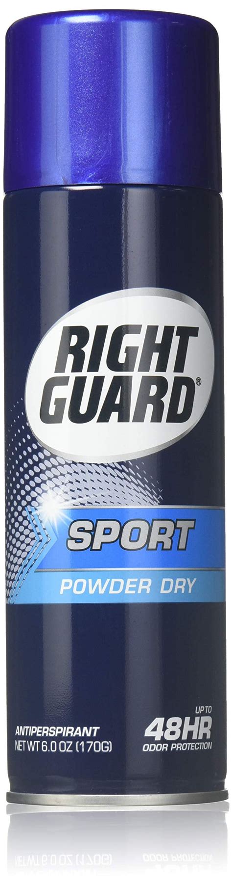 Right Guard Aerosol Sport Powder Dry Antiperspirant 6 Oz Pack Of 6