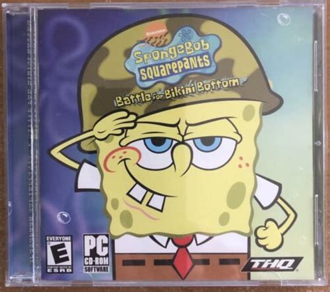 SpongeBob SquarePants Battle For Bikini Bottom PC CD ROM 2003 EBay