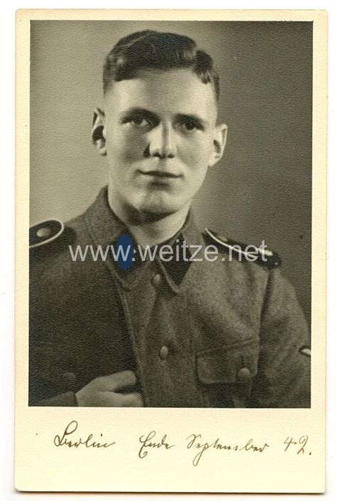 waffen ss portraitfoto ss mann der ss division mot leibstandarte ss