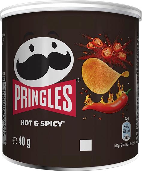 PRINGLES Hot Spicy 12x40gr Bol
