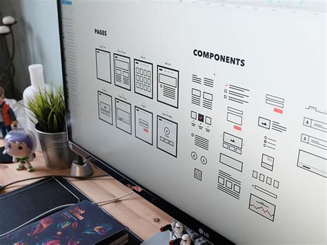 component sheet web design web inspiration website design