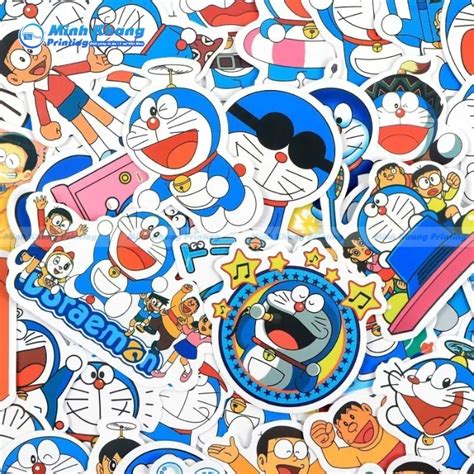 50 Mẫu Sticker Doraemon Cute Đáng Yêu And Dễ Thương