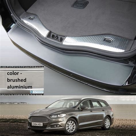 Пластиковая защитная накладка на задний бампер для Ford Mondeo Mk5 ...