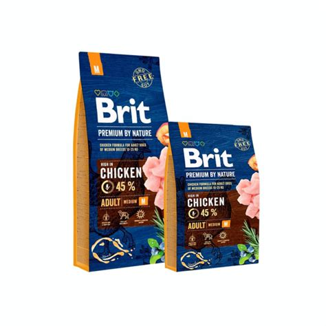 BRIT PREMIUM BY NATURE ADULT MEDIUM