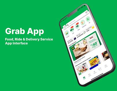 grab projects   logos illustrations  branding