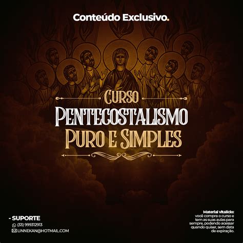 O Que É Pentecostalismo - Pentecostalismo Puro e Simples - Matheus Linnekan | Hotmart