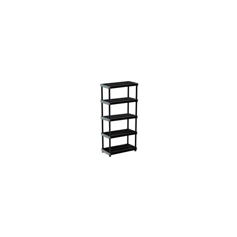 Heavy Duty 5 Tier Shelving Unit Black Inval Shelving Unit Heavy