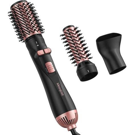 Escova Rotativa E Secador - Escova Rotativa para Secador de Cabelo Mooqlizz 3 em 1 - Volumizador ...