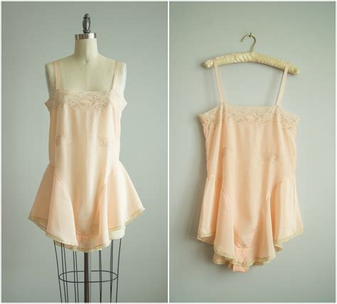 Vintage S Lingerie S Silk And Lace Step In Floral