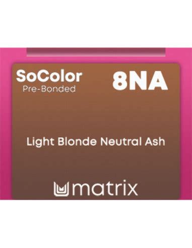 Ilgalaikiai Plauk Da Ai Matrix Socolor Pre Bonded Na Medium Blonde Neutral Ash Ml Kainos