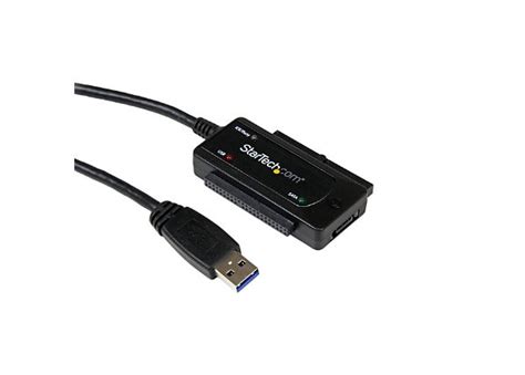 StarTech.com USB 3.0 to SATA or IDE Hard Drive Adapter Converter ...