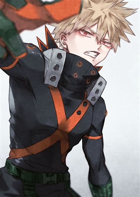 bakugou katsuki boku  hero academia personajes de anime anime