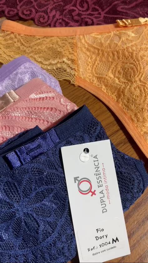 Kit 10 Calcinha Lingerie Tanga Fio Toda Em Renda Atacado Parcelamento Sem Juros