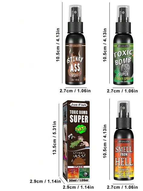 Stinky Fart Spray Whole Person Toy Spoof Stinky Smell Whole Person
