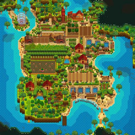 Stardew Valley Beach Farm