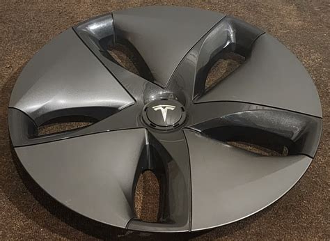 1 Oem 2017 2020 Tesla Model 3 18 Aero Hubcap Wheel Cover 0e 1044231