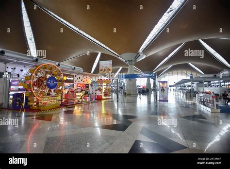 Kuala Lumpur Malaysia May 12 2014 Klia Airport Interior Kuala