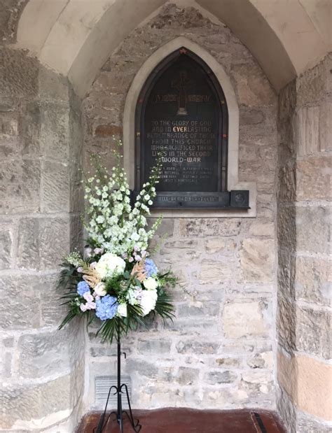 Church Pedestal Arrangement Buy Online Or Call 0141 779 2836