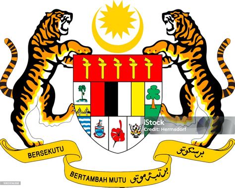 lambang malaysia ilustrasi stok  gambar  asia asia