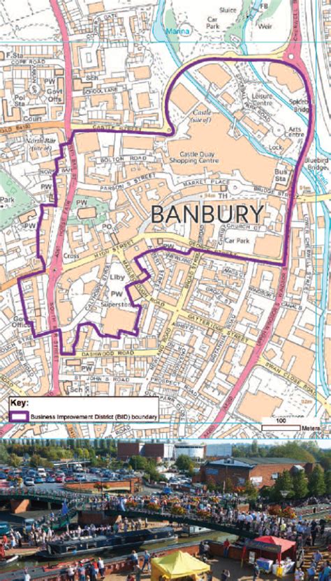 The Bid Area Map Banbury Bid
