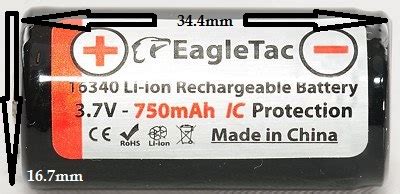 What is an RCR123 Lithium Battery?