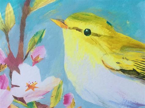 Carolyn Carter - Carolyn Carter, Warbler, Original Contemporary Art
