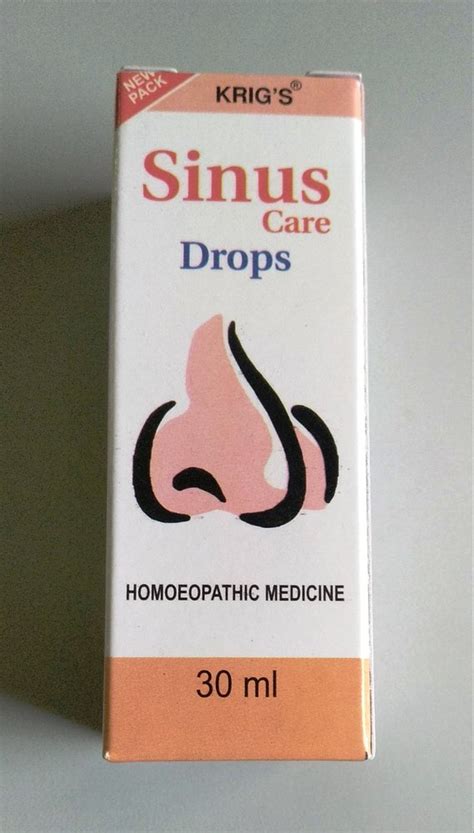 Sinus Care Drops, For Personal, Packaging Type: Bottle at ₹ 140/bottle ...
